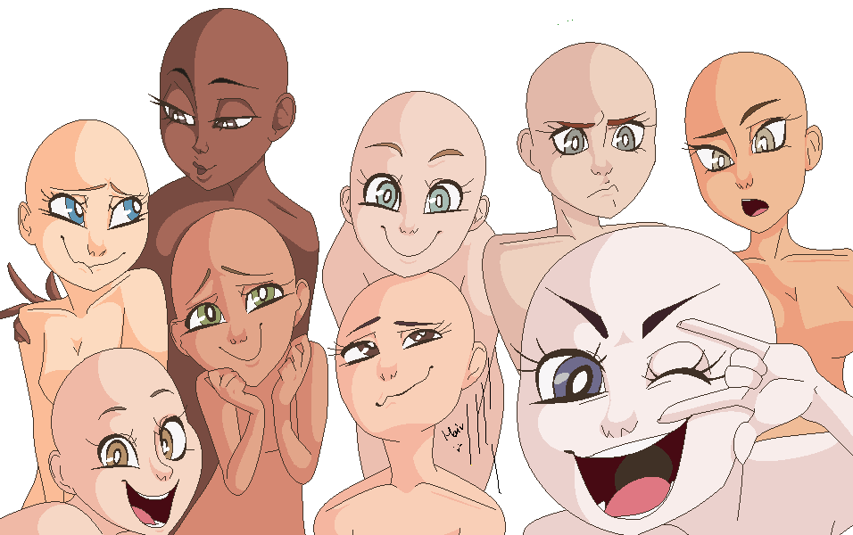 Human Base - 1# by Yuukos-Bases on DeviantArt