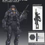 BLACKGUARD combat suit