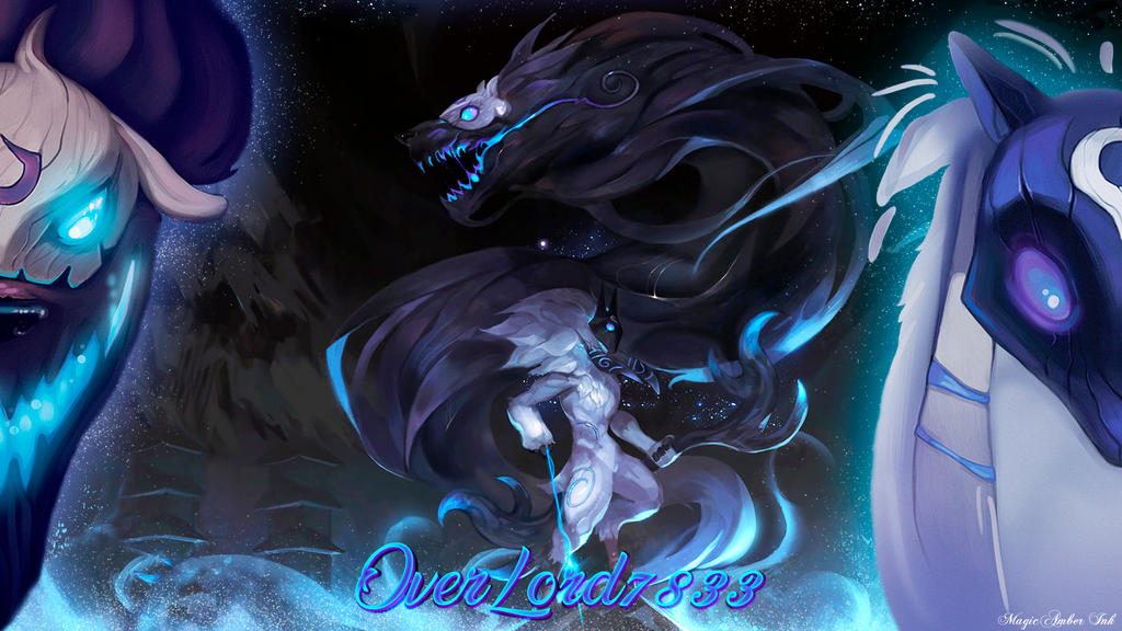 Kindred Wallpaper League Of Legends By Magicamber Ink On Deviantart