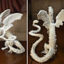 White dragon handmade