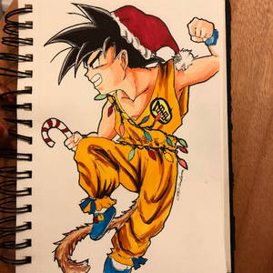 Christmas Goku