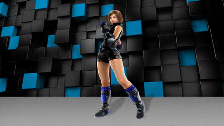 Asuka Kazama black and blue