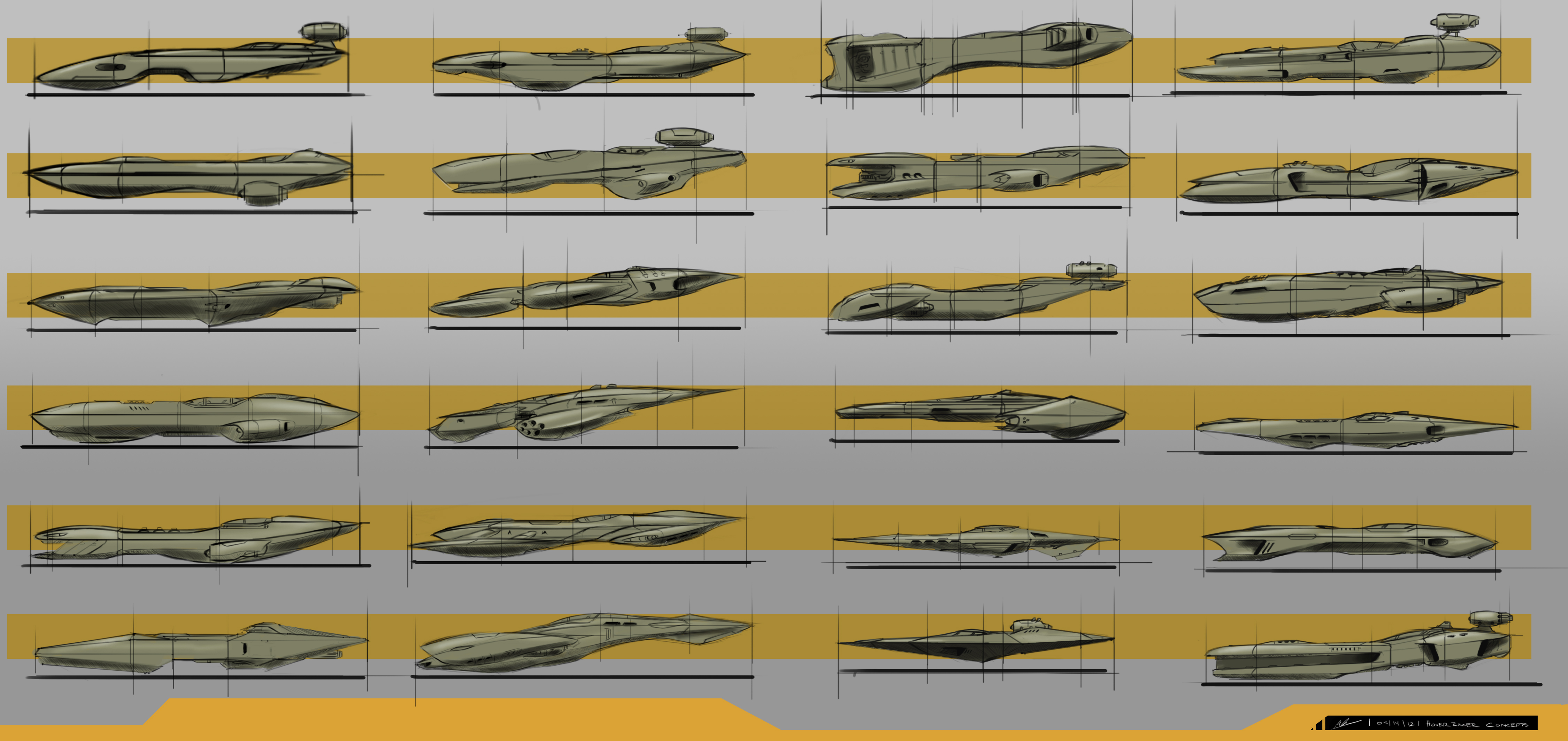 Hoverracers concepts