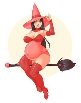 witch pinup 2