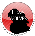 wolf lover stamp by ohhperttylights