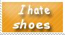 I hate shoes stamp by ohhperttylights