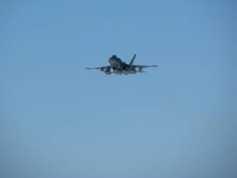 Cf-18 in the air