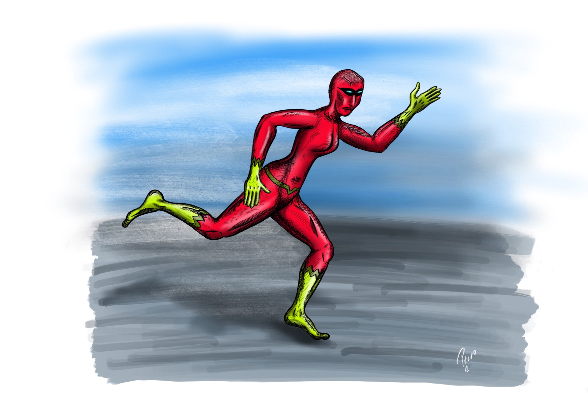 Deviantart Front View Running Comic running woman by Ptero-Pterodactylus on DeviantArt