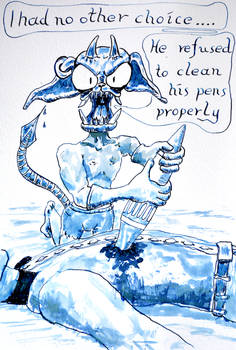 Always clean your fountain pens properly