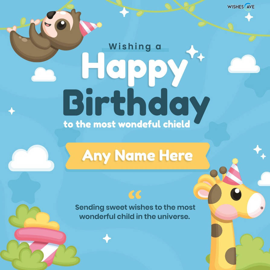 birthday wishes for kids by lexiheaney on DeviantArt