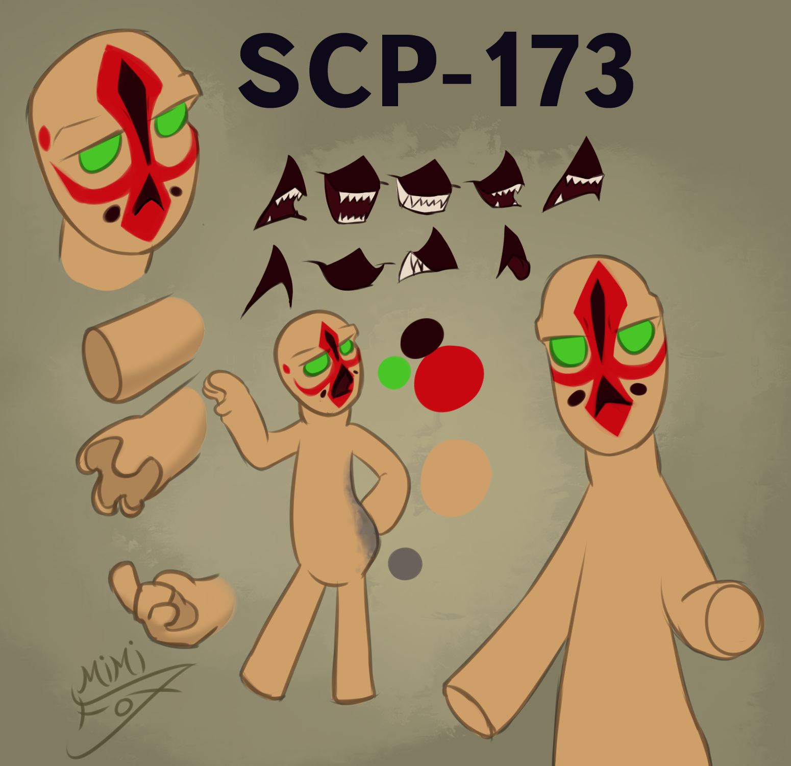 SCP ref by Silverfang10001 on DeviantArt