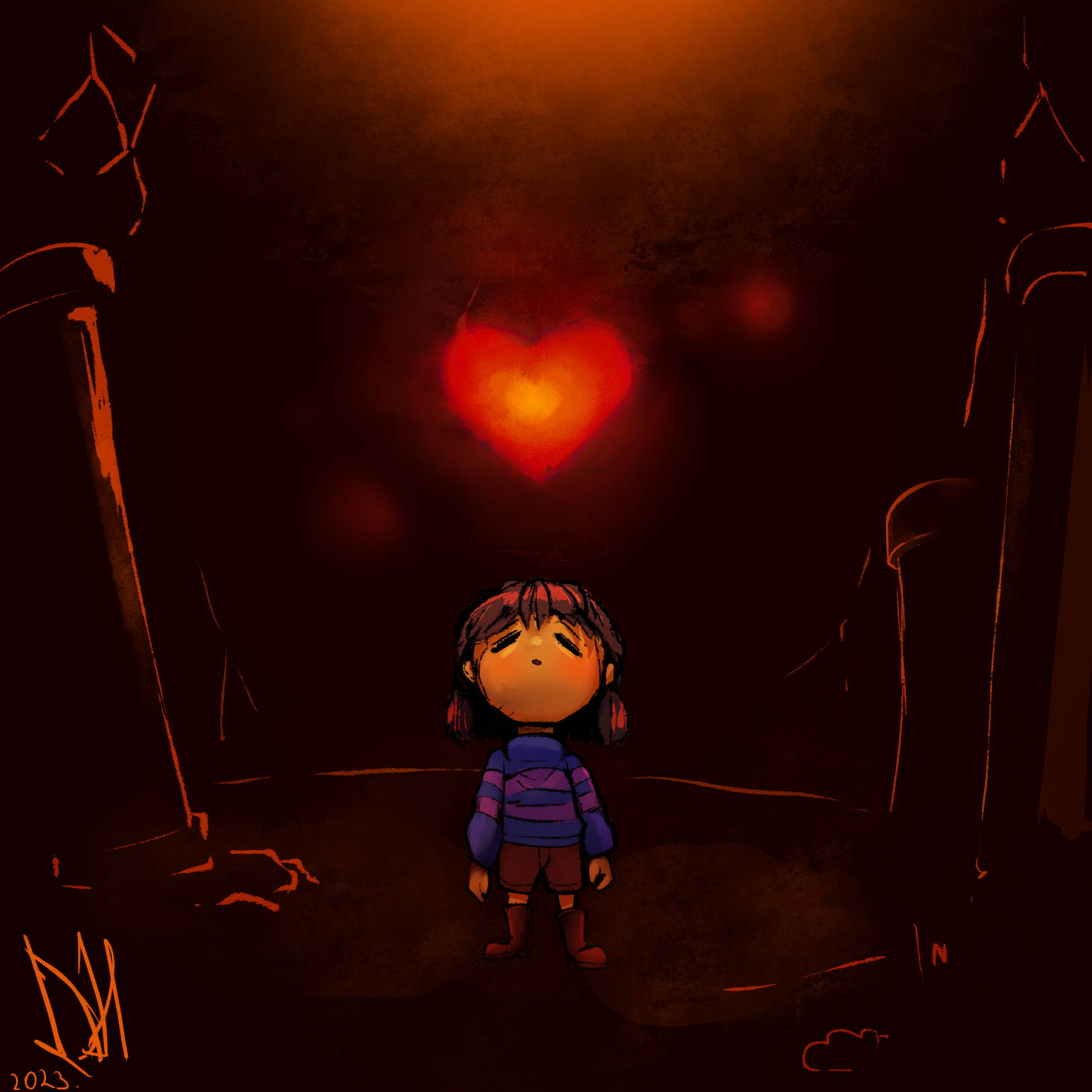 Anniversary 8th Undertale art by DarkHaosa01 on DeviantArt
