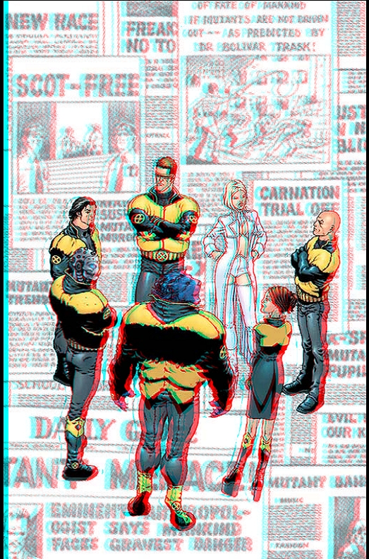 New X-Men Pure Anaglyphe conversion