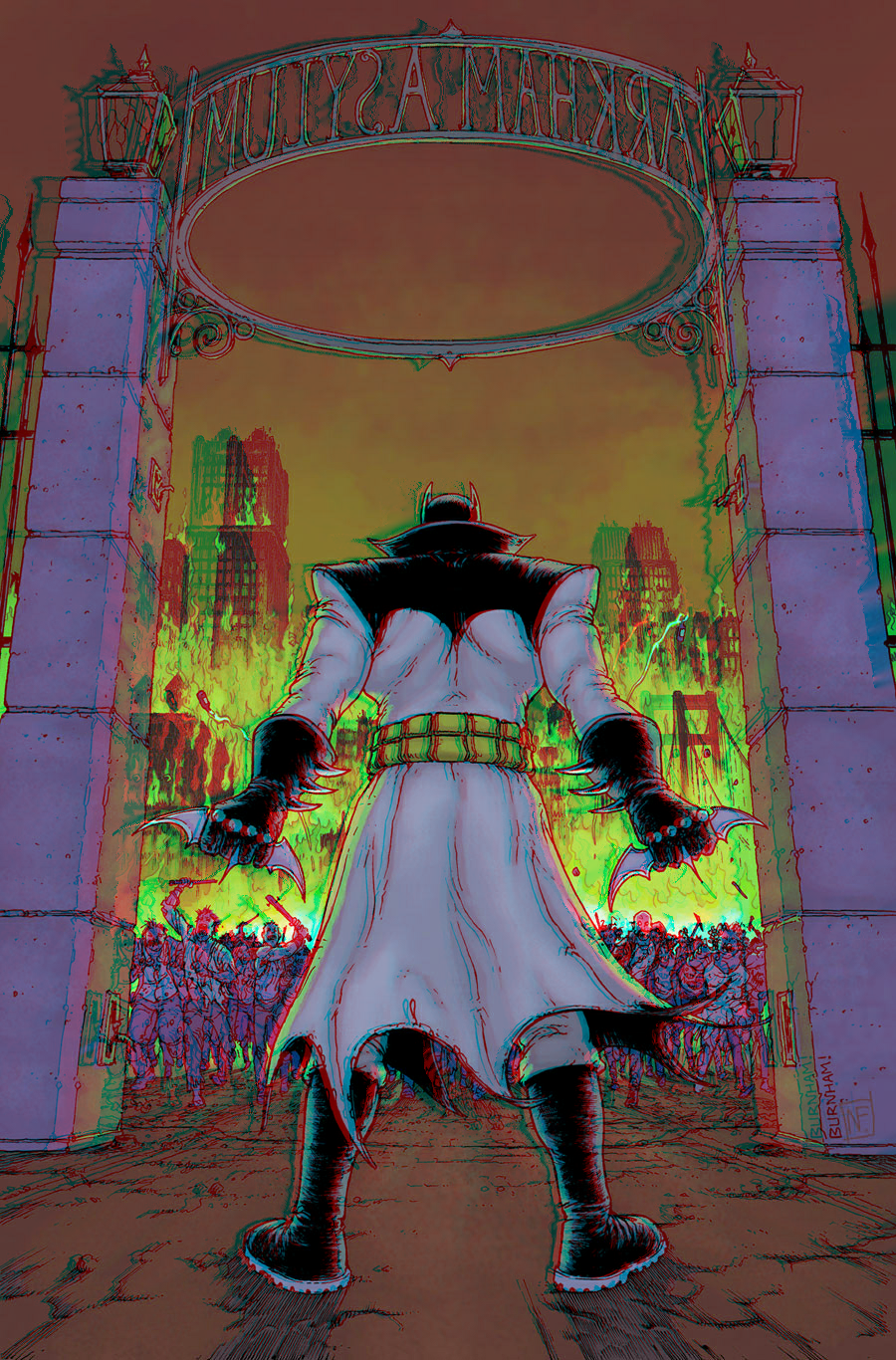 Batman Inc 3D Anaglyph 2