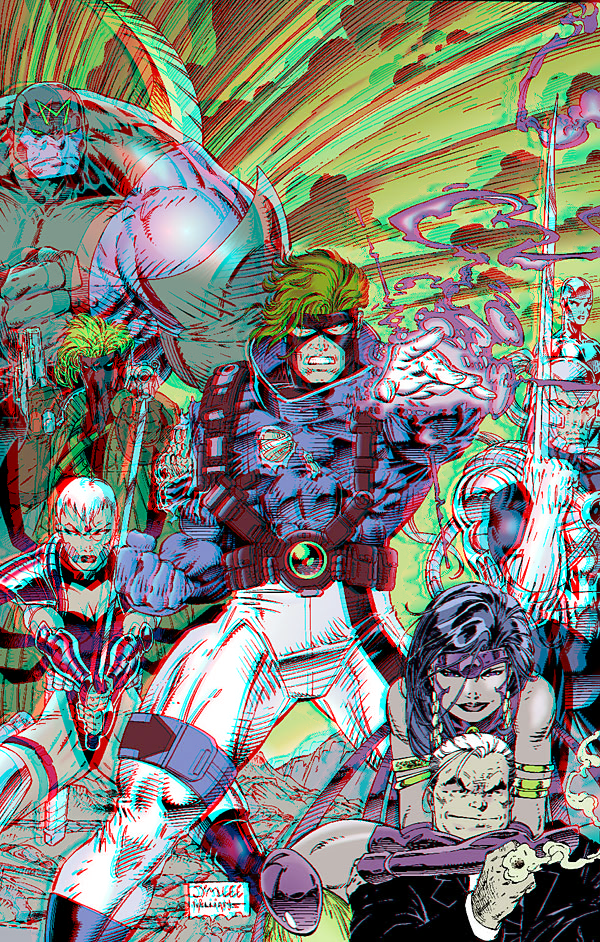 WildC.A.T.S in 3D Anaglyph