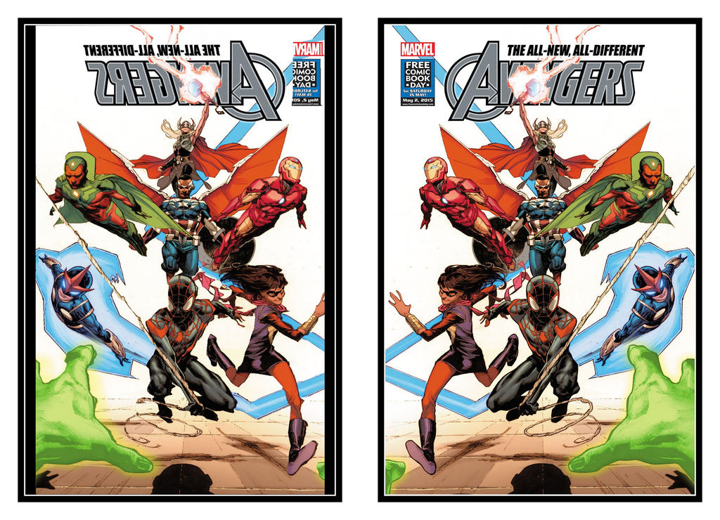 All New All Different Avengers 3D Mirror