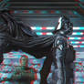 Darth Vader in 3D Anaglyph