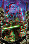 Star Wars Kanan in 3D Anaglyph by xmancyclops