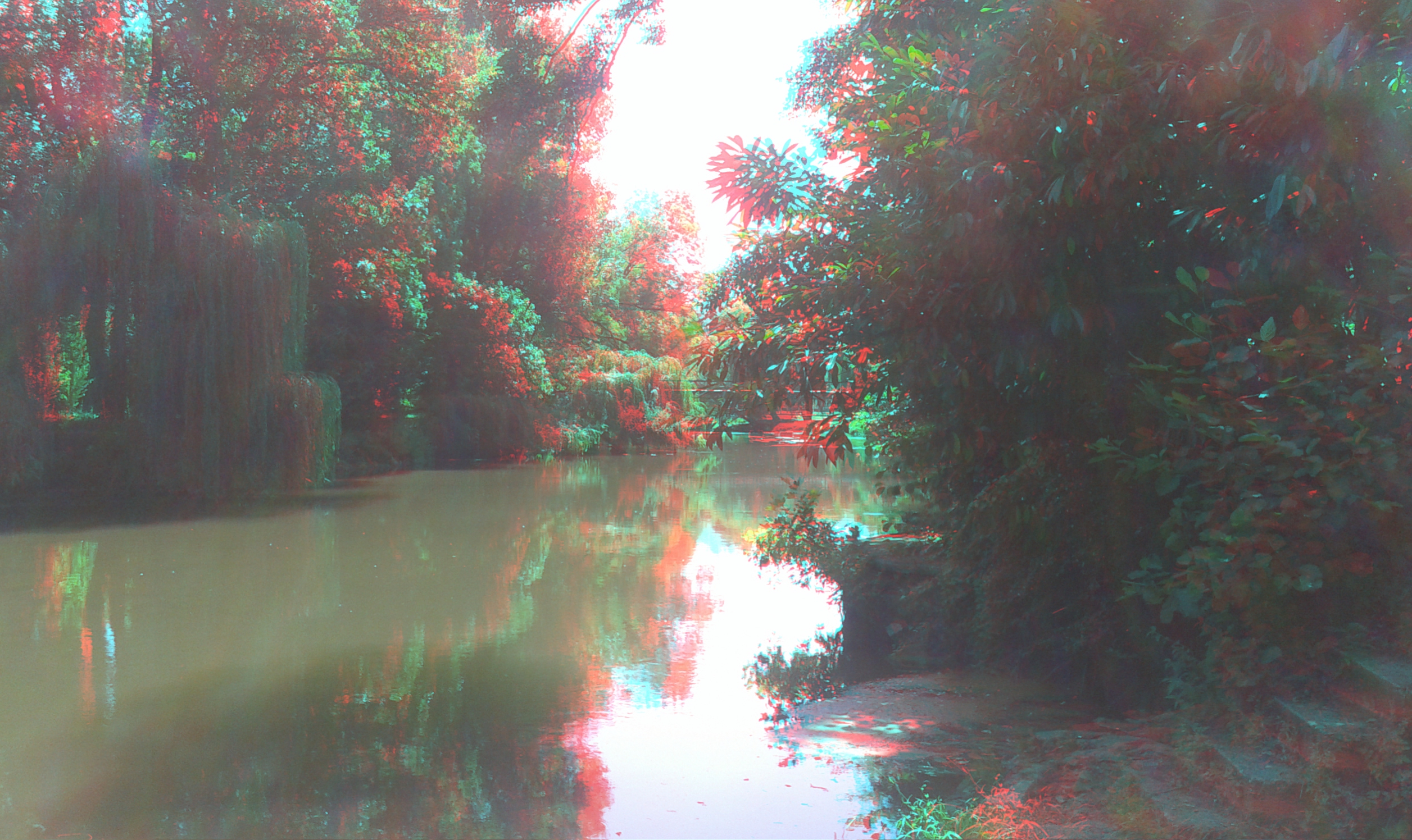 Aux bords de la Vienne in 3D Anaglyph 1