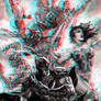 Justice League by Lee Bermejo in 3D Anaglyph