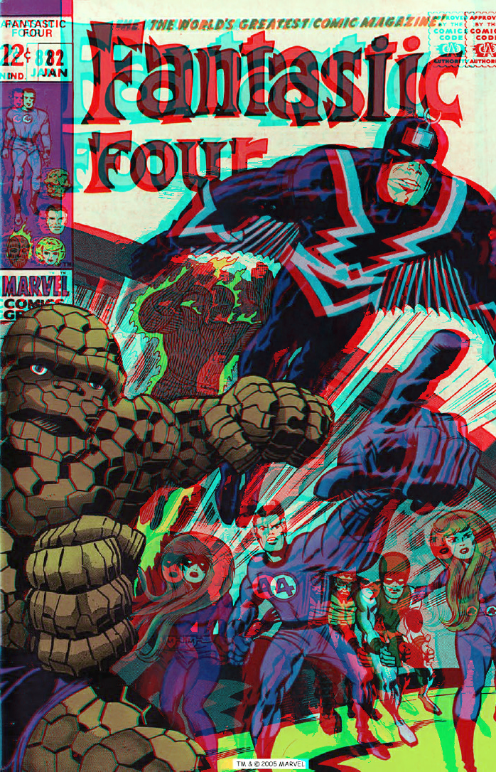 The Fantastic Four and The Inhumans in 3D