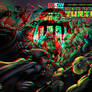 Tmnt vs the Foot Clan in 3D Anaglyph