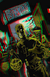 Marvel Zombies in 3D Anaglyph