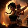 Lara Croft and Indiana Jones