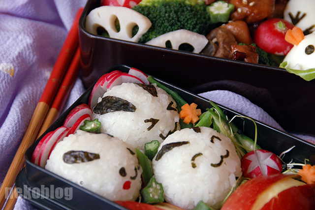 Easter Bento close up