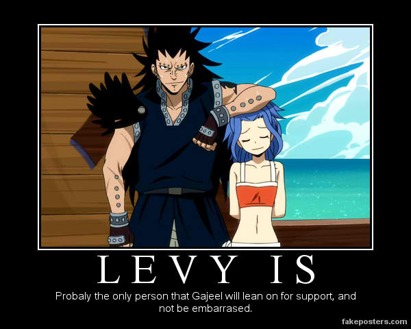 why levy and gajeel HAVE to be togheter