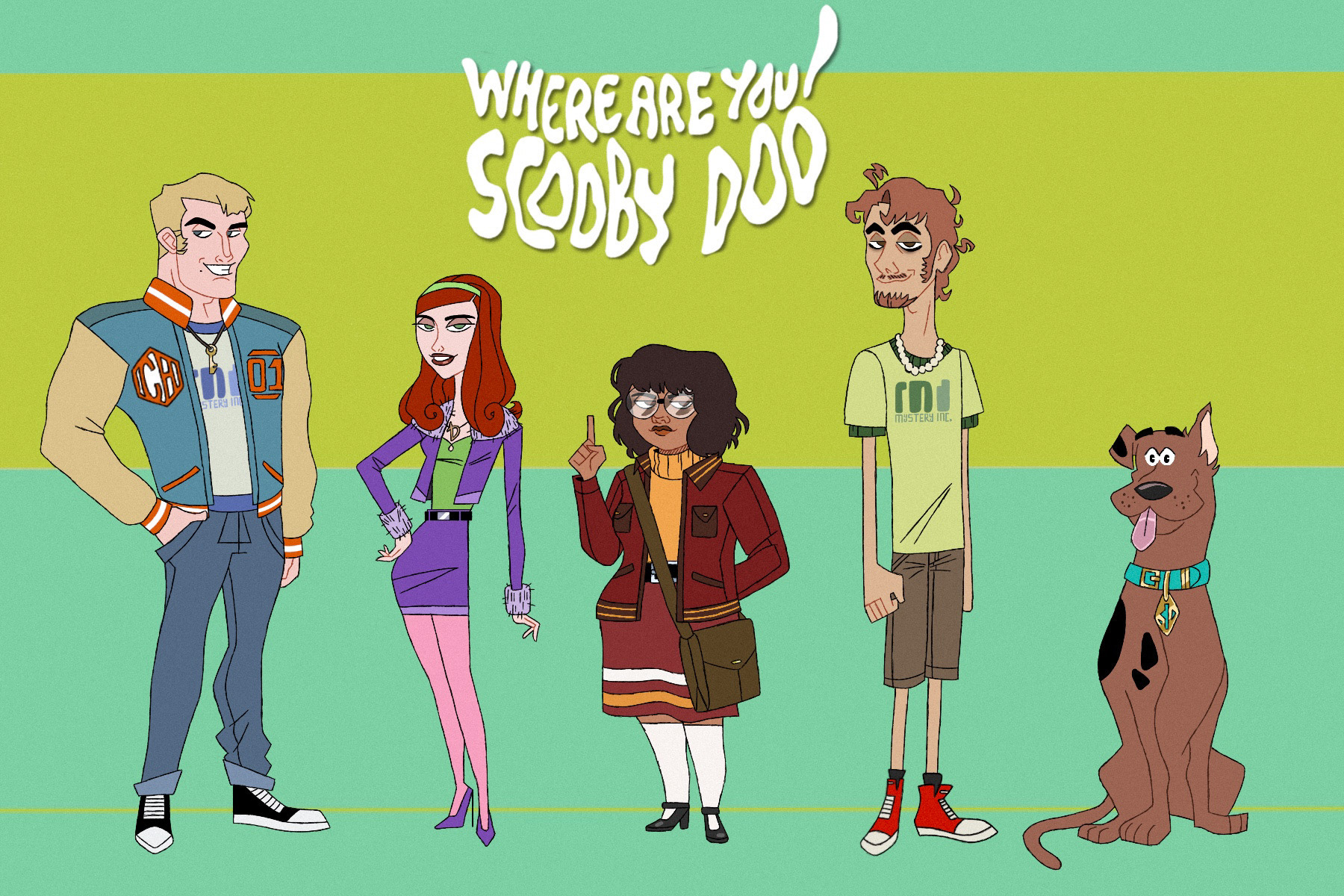 Where Are You, Scooby Doo! Version Two: Redesign by dakingofart on ...