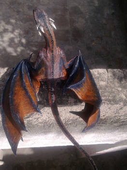 Drogon Game of Thrones painted