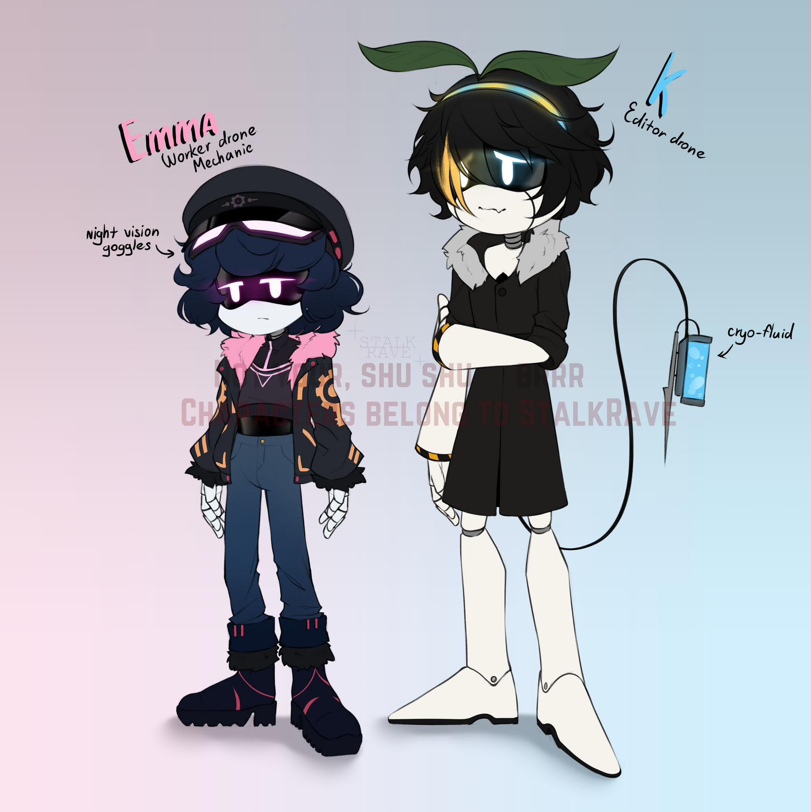 Murder Drone OC By StalkRave On DeviantArt murder-drone-oc-by-stalkrave-on-deviantart