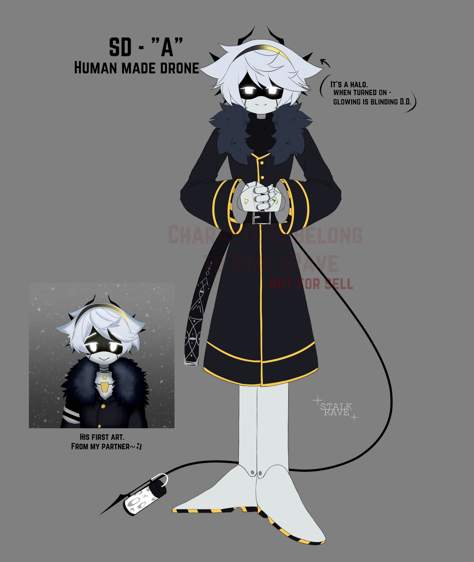 Murder Drone OC by StalkRave on DeviantArt