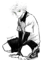 Killua green eye