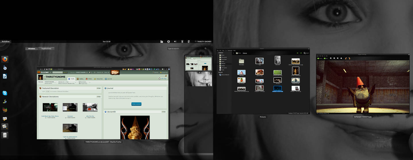 My Ubuntu 11.10 desktop