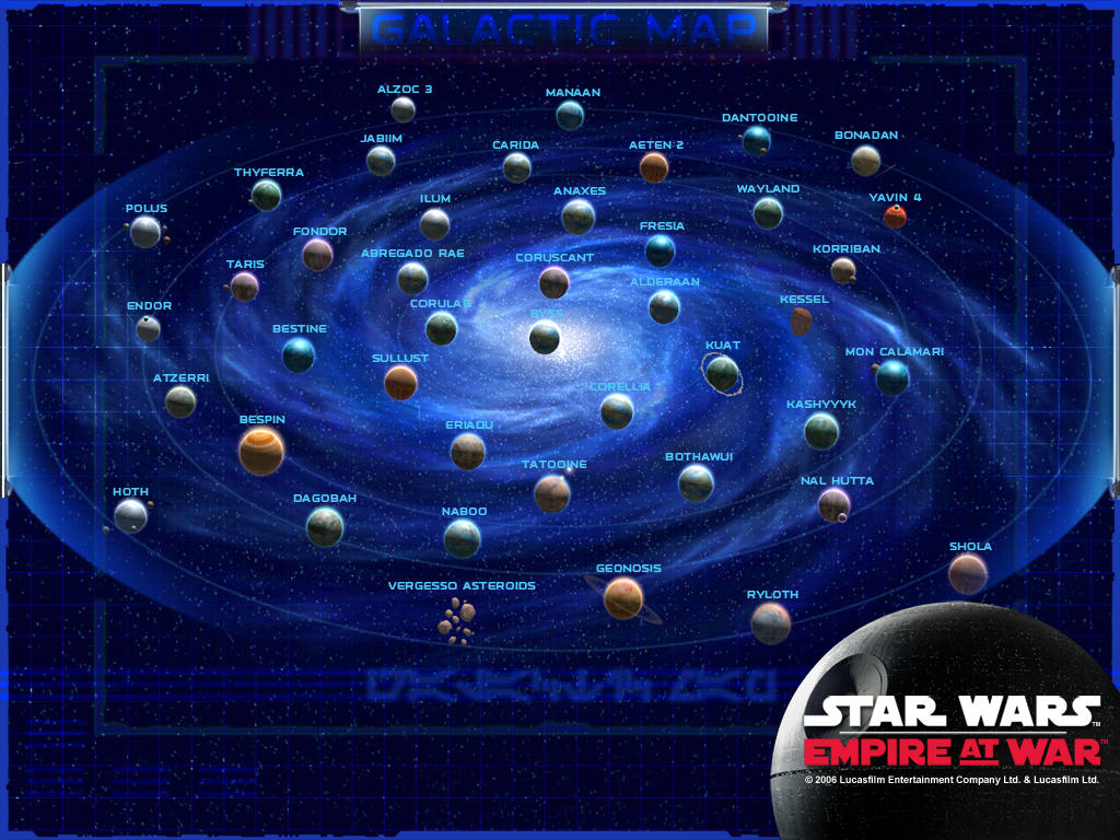 Star Wars Map By Firedevel On DeviantArt