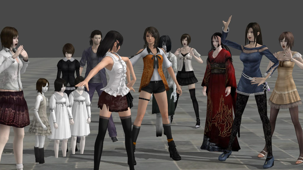 Fatal Frame Characters by lynnechae on DeviantArt