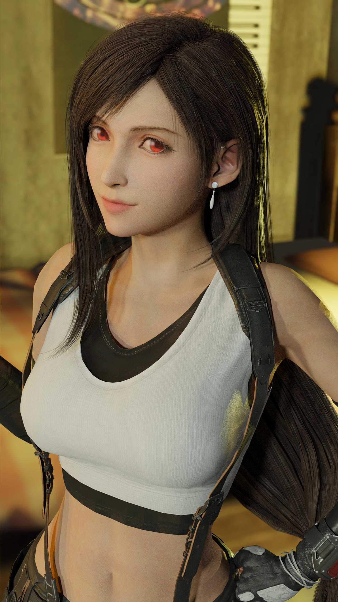 Tifa Lockhart Close up by kenji005 on DeviantArt