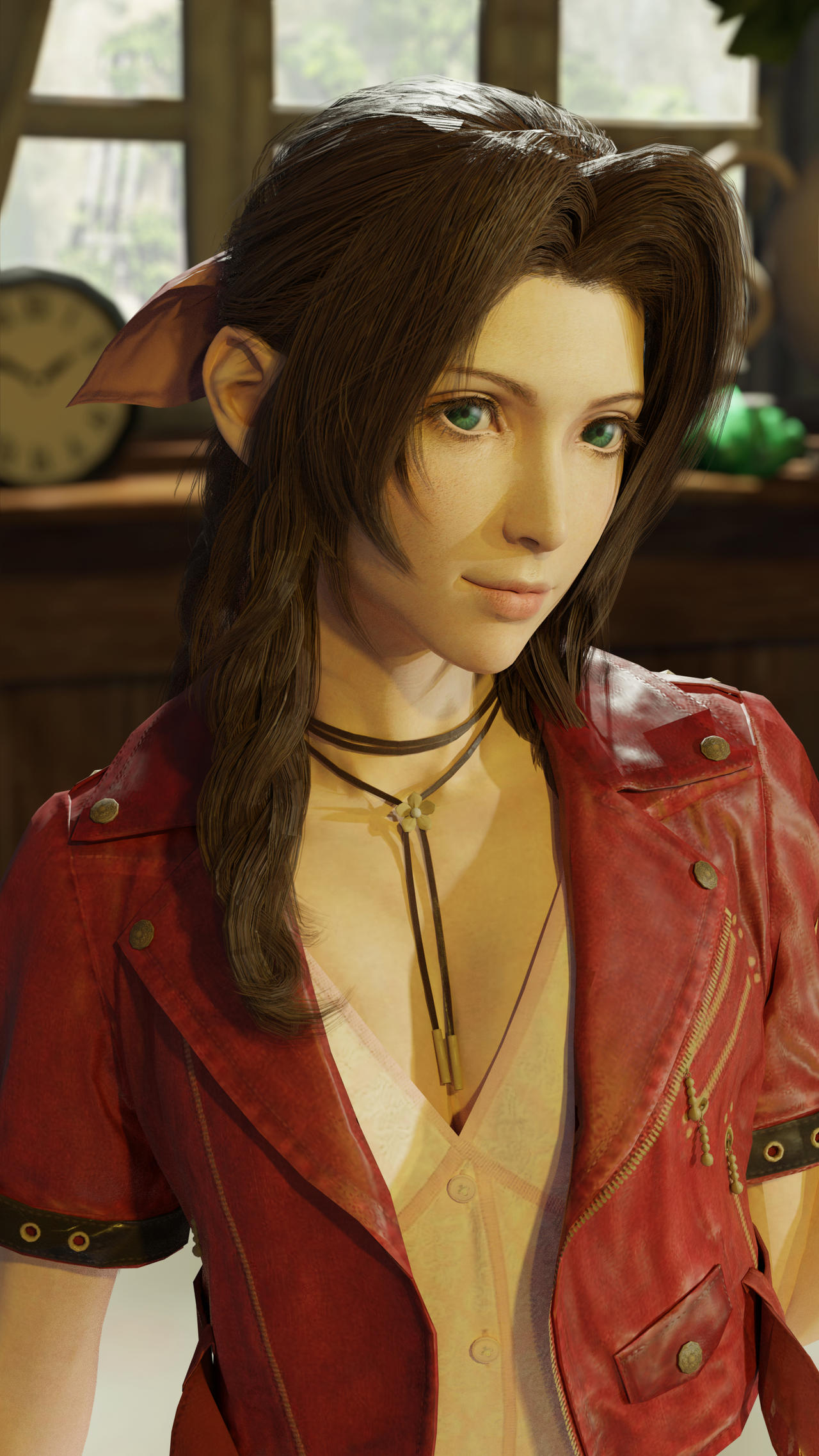 Aerith Close up by kenji005 on DeviantArt