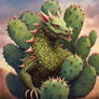 AI - dragon prickly pear