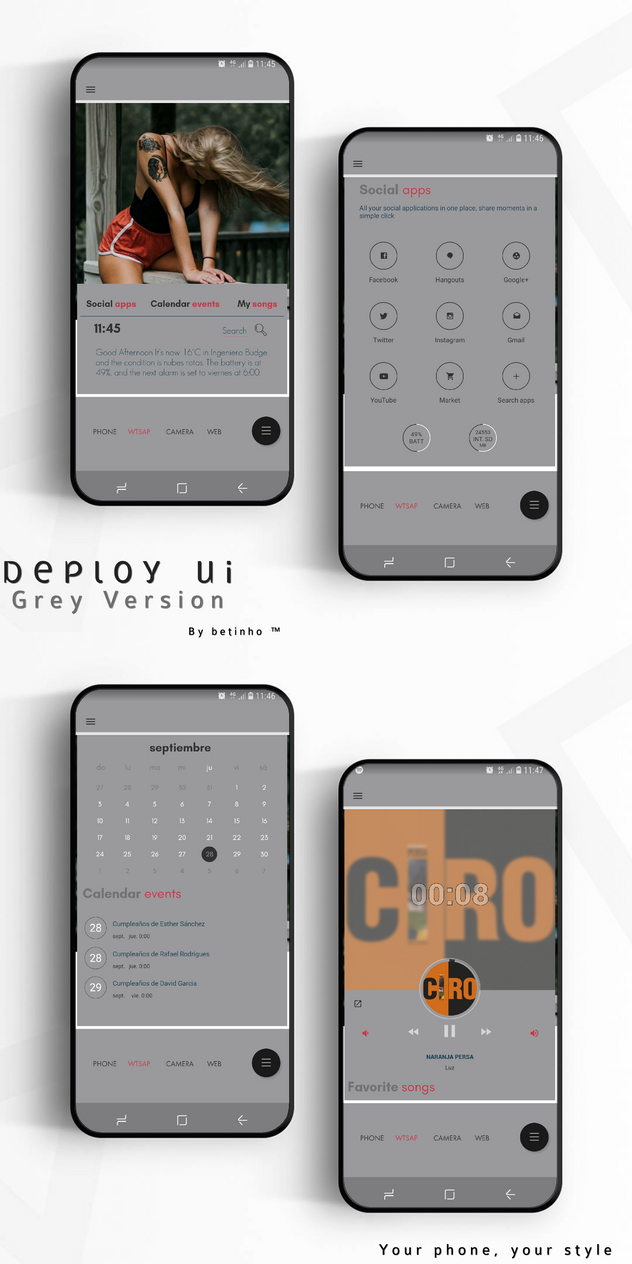 Deploy UI for Klwp V2 by betinho10 on DeviantArt