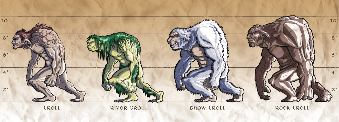 Troll Evolution by Nether83 on DeviantArt.