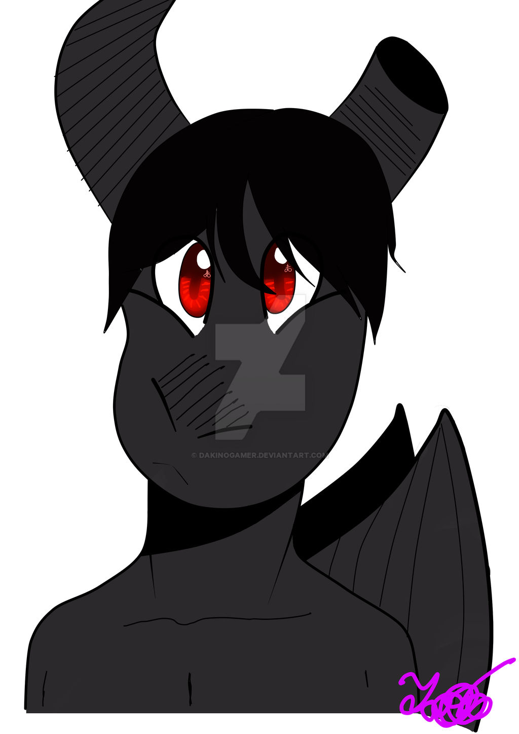 Azazel_The binding of Isaac by DakinoGamer on DeviantArt