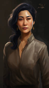 Agent Rebecca Light Portrait Study