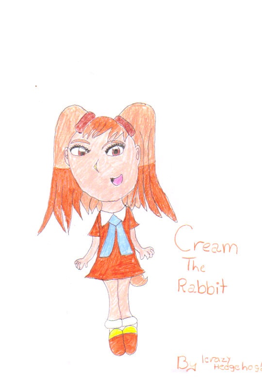 Cream the rabbit human by 1crazyhedgehog on DeviantArt