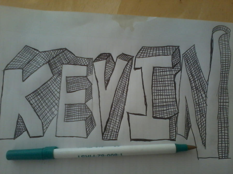Draw Names Kevin Kevin by 711kevin23 on DeviantArt