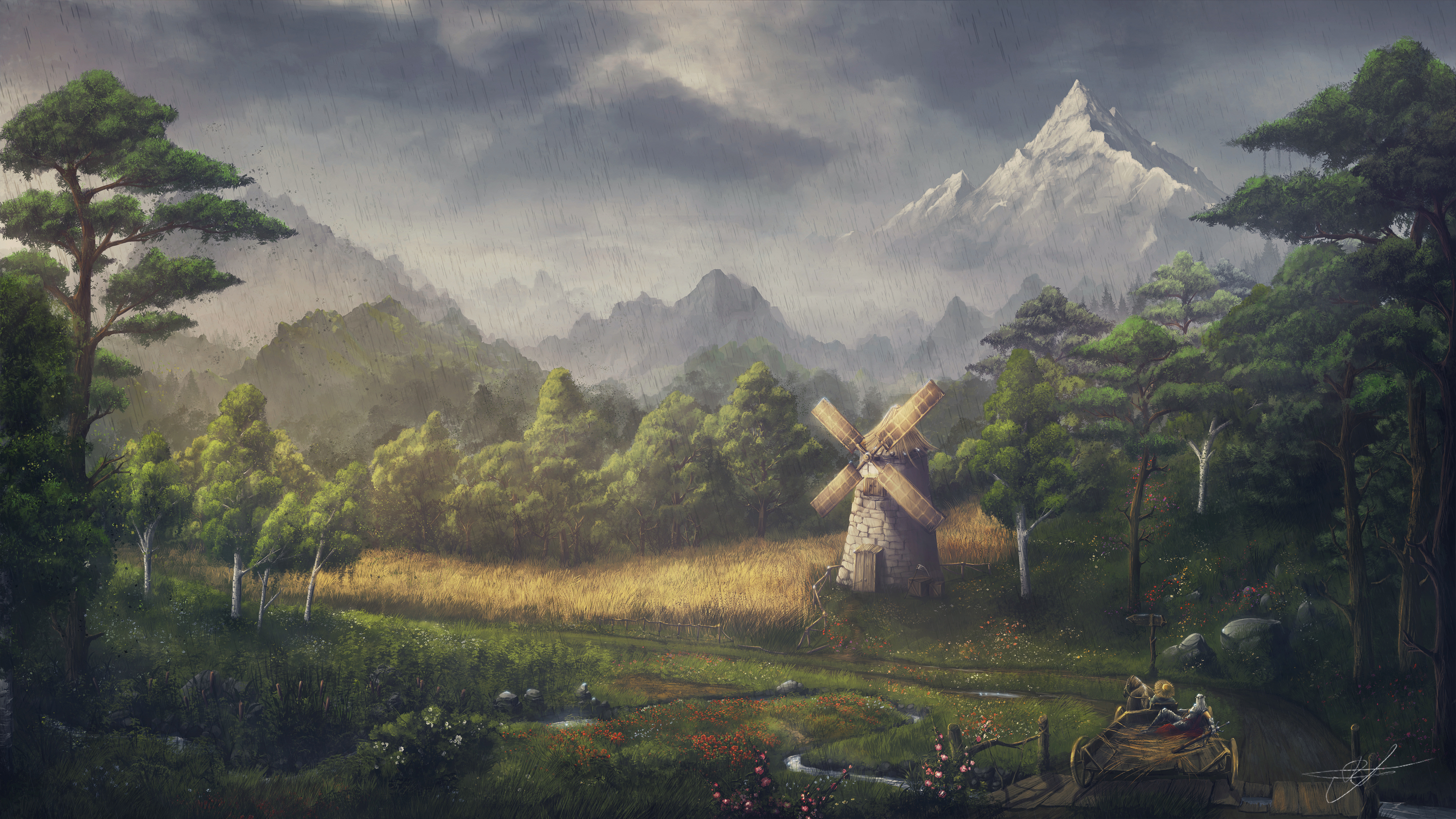 Old Windmill by ReFiend