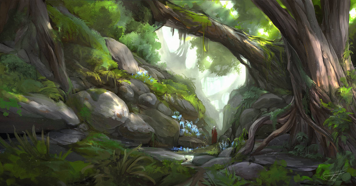 Threadbare Deep Forrest Deep in the forest by ReFiend on DeviantArt