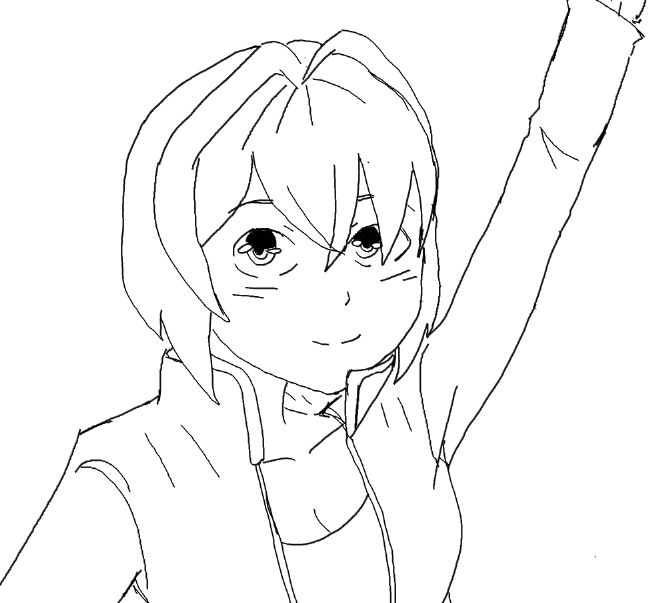 cute simple girl by Pwgreen on DeviantArt